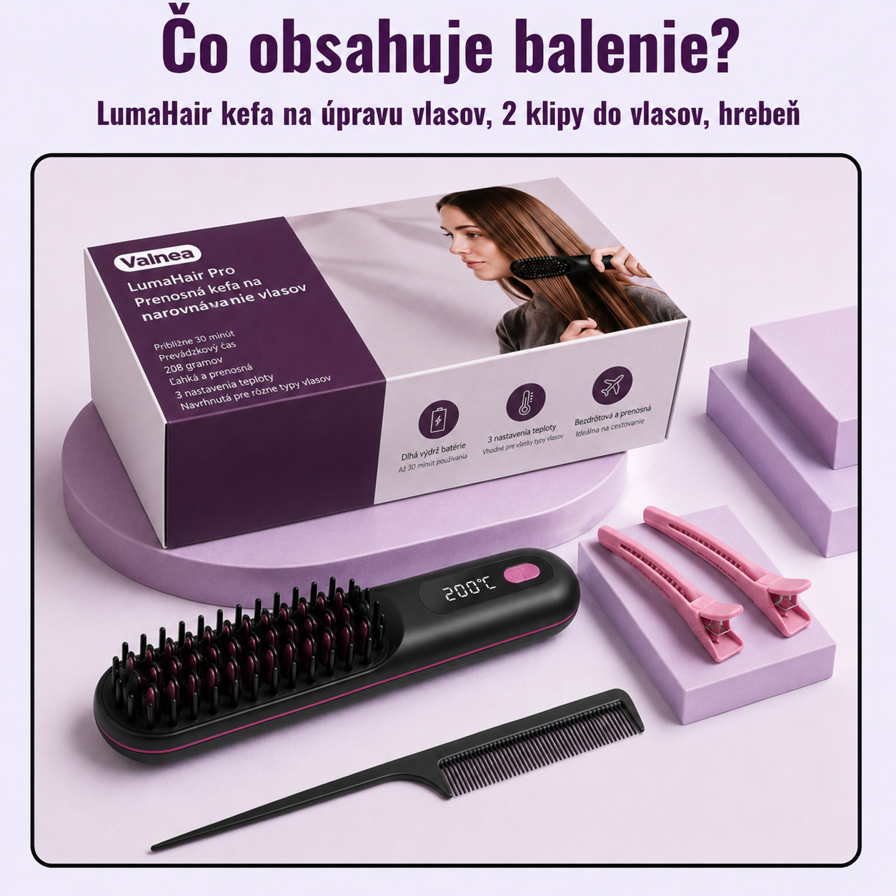 LumaHair Pro stylovací nástroj